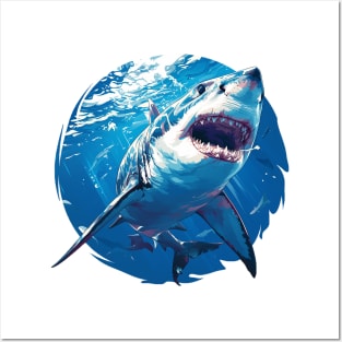 shark Posters and Art